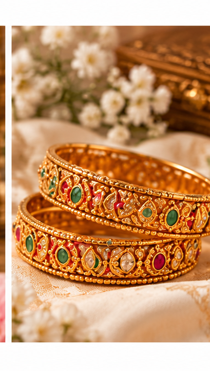 gold bangles