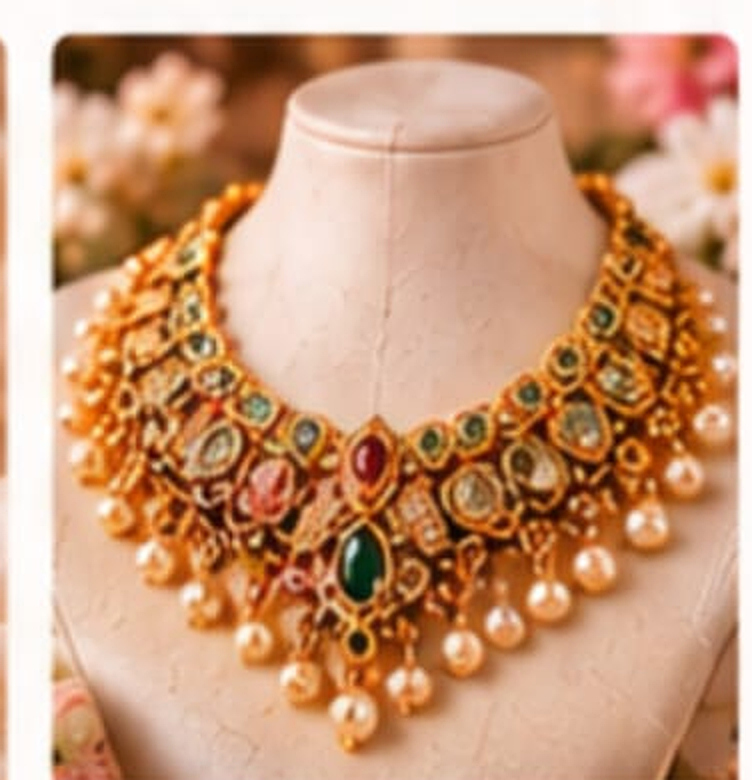 elegant bridal jewellery